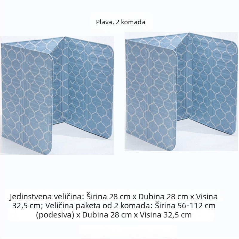 Sklopiva zaštitna ploča protiv izlijevanja ulja za plinski štednjak, visoka otpornost na temperaturu, toplinska izolacija, aluminijska folija ploča