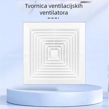 Kupaonski ispušni ventilator 300×300, snažan i tih, za kuću i kuhinju