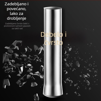 Mojar od 304 nehrđajućeg čelika za češnjak s pestlom, kućni mljevenje