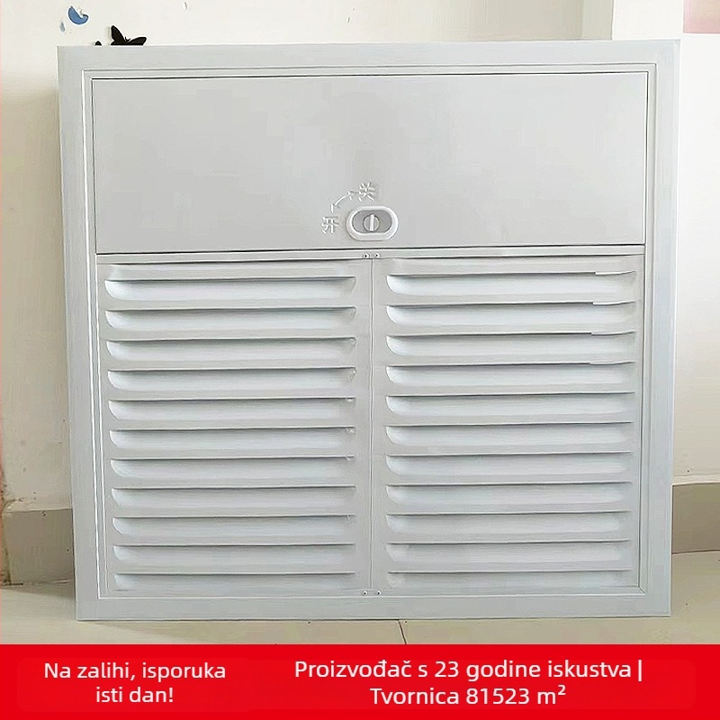 Jednostrani lamelirani zračni otvor s apsorpcijom zvuka