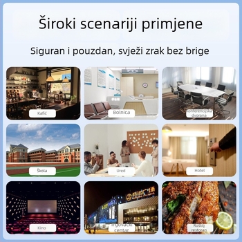 Sferični izlaz zraka od ABS plastike, difuzor visokog protoka za zračne luke, željezničke postaje i stadione