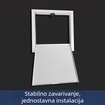 Inspekcijski otvor od aluminijske legure s magnetskim pritiskom i panelom od galvaniziranog čeličnog lista za održavanje i ventilaciju