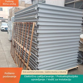 Aluminijske žaluzije od legure s šupljim lamelama, električno međusobno upravljanje