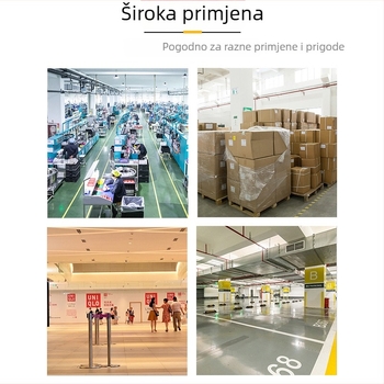 Aluminijske lamelne žaluzije za izlaz centralne klimatizacije, bolnica bez prašine