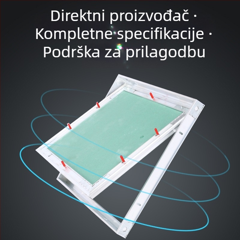 Skriveni pristupni otvor za plafon od gips ploče, strop od aluminijske legure