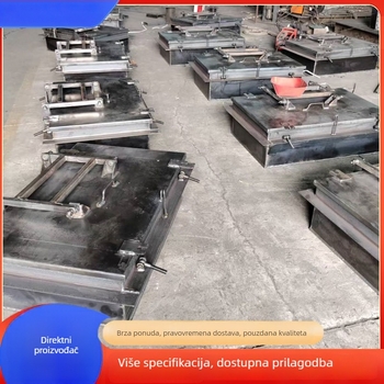 Kvadratna/pravokutna vrata šahta za inspekciju dimovoda u elektrani, dvostruko slojna kružno izolirana vrata šahta