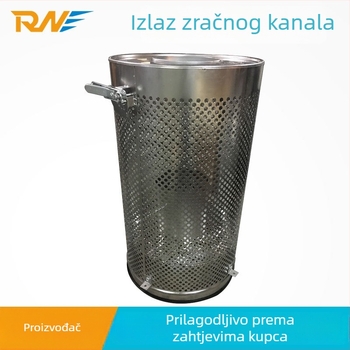 QSH/ISH Ručni pomak zraka ventil – aluminijska legura, jednoslojni izlaz zraka