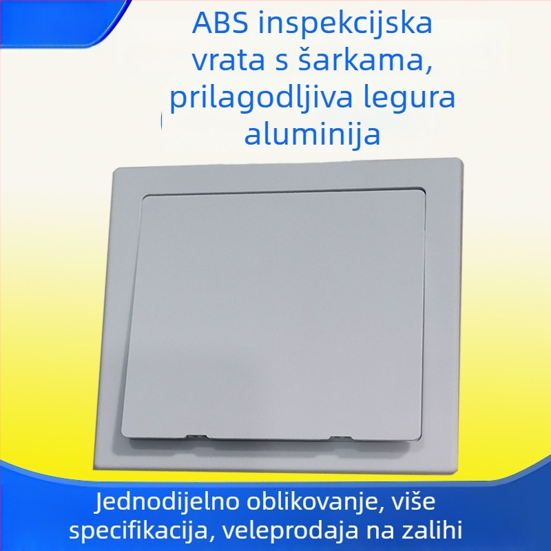 ABS stropni pristupni panel s skrivenim poklopom za inspekciju – kupaonica, ravne cijevi, šarke vrata