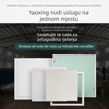 Stropni pristupni panel i pristup na zid za skriveni gipskarton, dekorativni otvor za cijevi