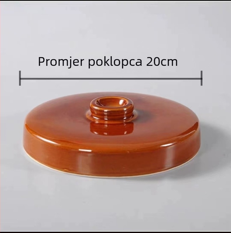 Retro keramički lonac za pileću juhu – komplet keramičkih posuda u premium pakiranju