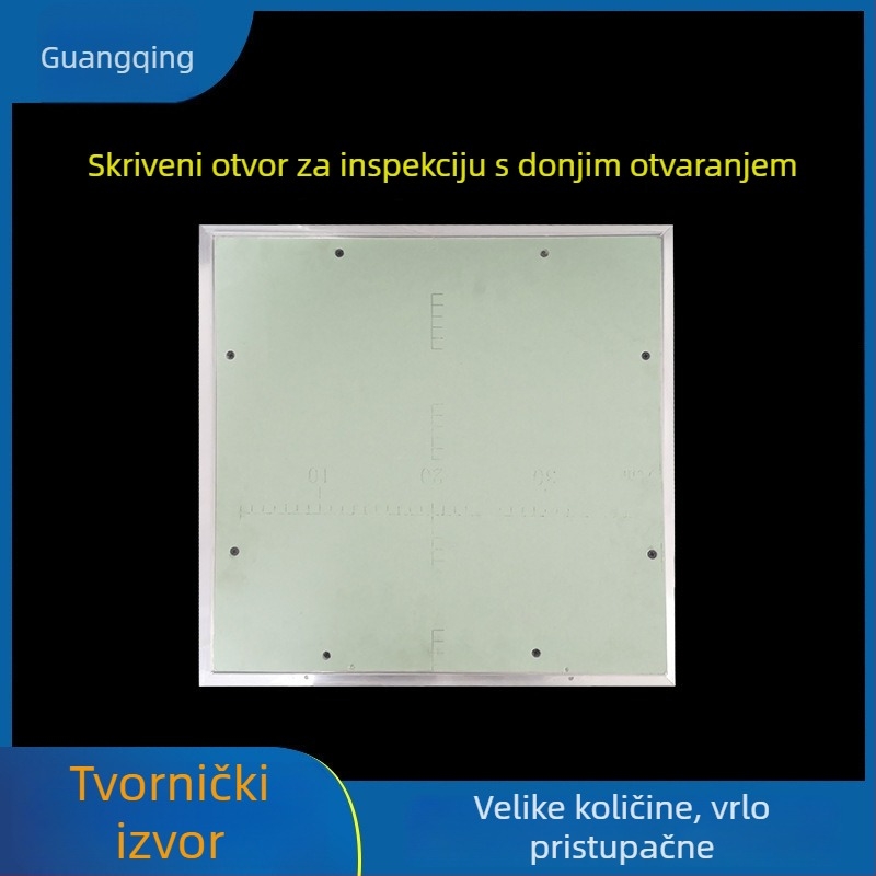 Skriveni donji otvor za pristup održavanju od aluminijske legure