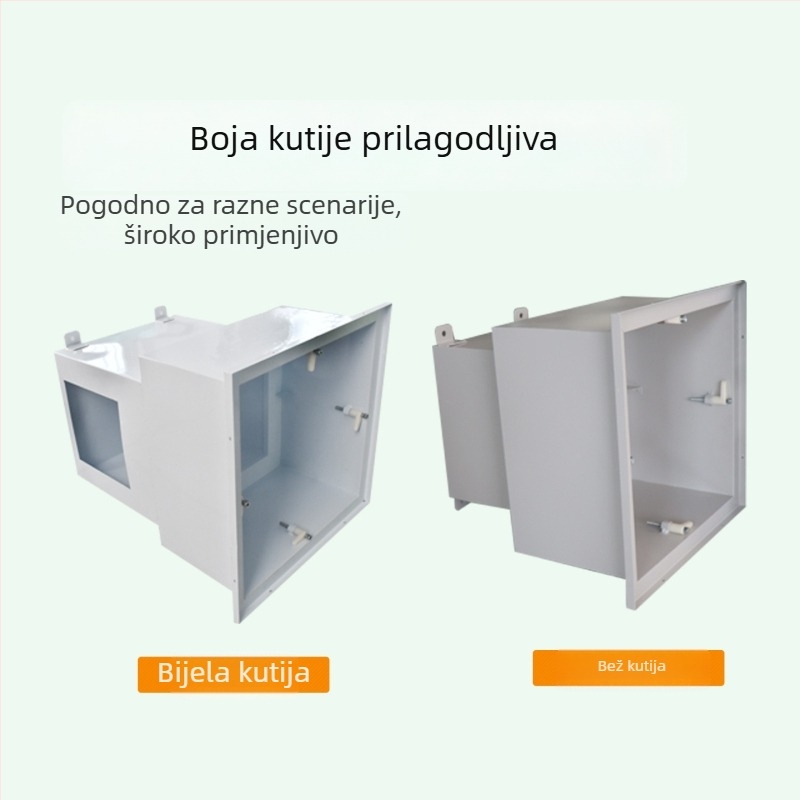 Četverodjelni set za protok zraka: izlaz zraka, dovod zraka, ventil i difuzijska ploča za industrijsko pročišćavanje