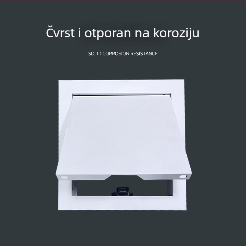 Središnja klimatizacija, aluminijska legura, pristupni panel s šarnirima i ključem, lamelni difuzor zraka