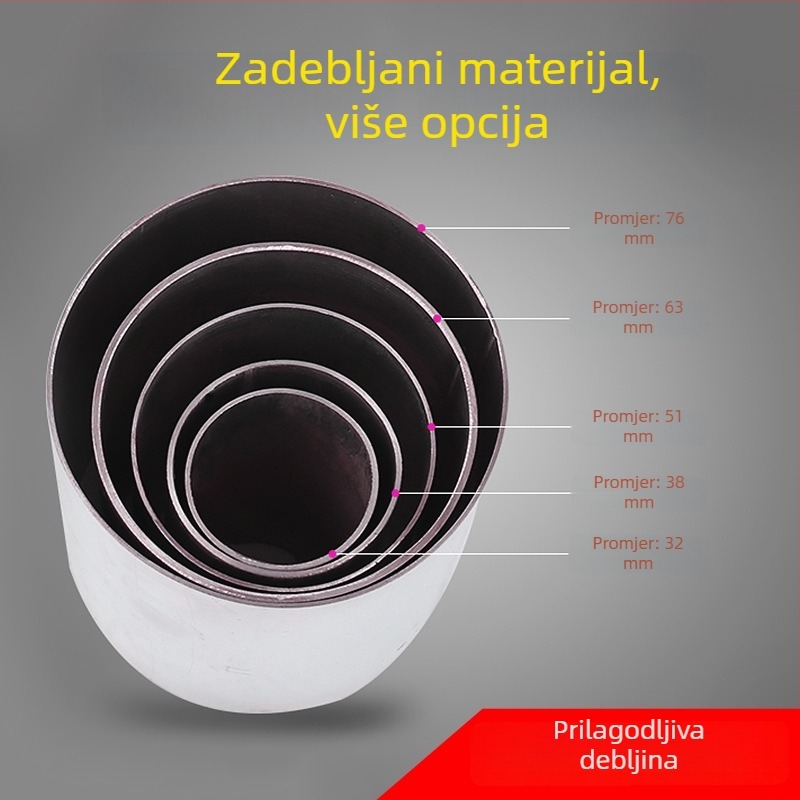 Krovni ventilacijski poklopac od nehrđajućeg čelika 304 s izolacijom za ispušni otvor