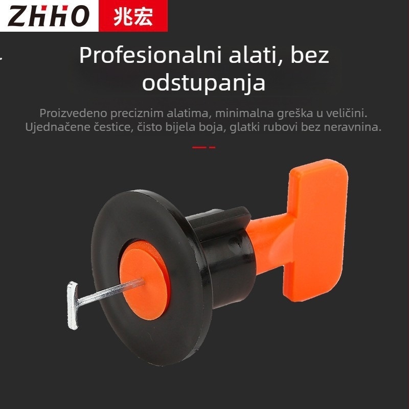 Megaphone Rotirajući niveliator pločica s pozicioniranjem fuge – brz alat za postavljanje pločica