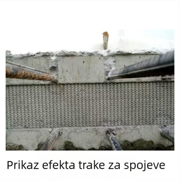 PVC traka za sprječavanje mortara u betonskim kalupima, spojnicama i mostnim gredama