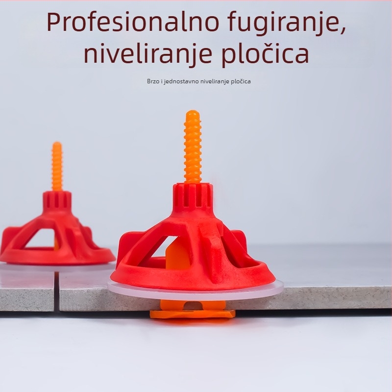 Prilagođeni spiralni nivelator za pločice, višekratni alat za niveliranje pločica za zidove i podove, pozicioniranje fuge