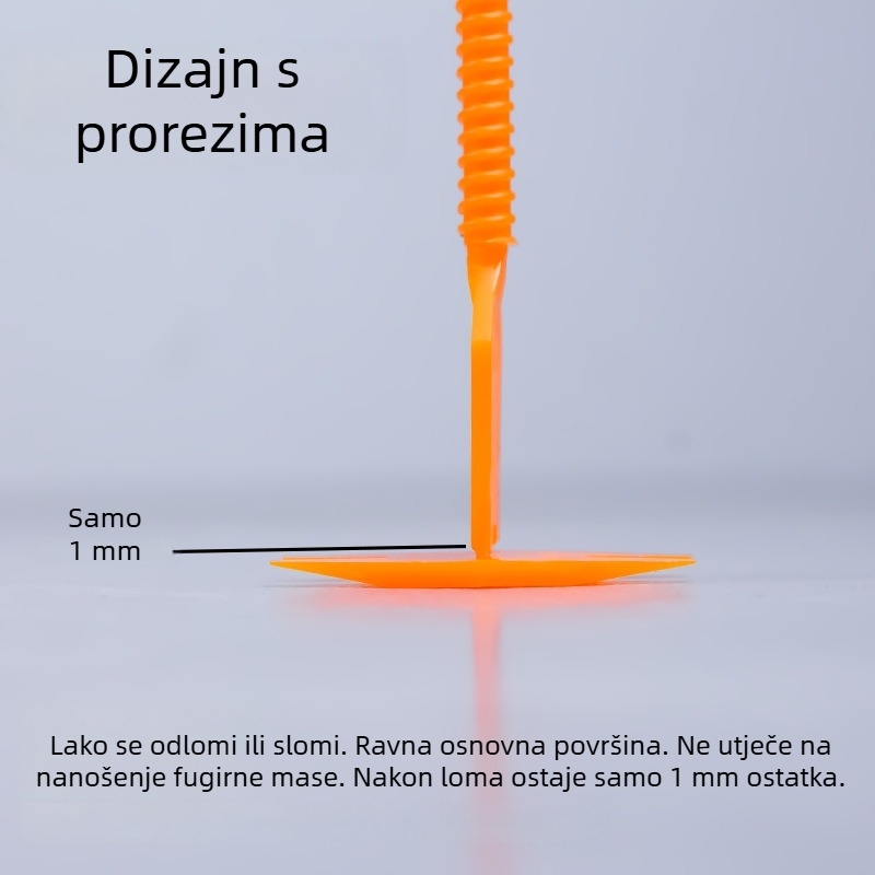 Prilagođeni spiralni nivelator za pločice, višekratni alat za niveliranje pločica za zidove i podove, pozicioniranje fuge