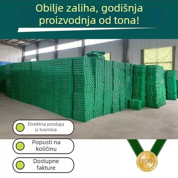 Plastična mreža za sadnju trave – za parkirališta, vatrogasne izlaze, uređenje okoliša, padine i travnate ploče – 500x500x50 mm