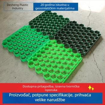 Plastične mreže za sadnju travnjaka za vatrogasne izlaze, parkirališta, vizualne točke, uređenje okoliša, zaštitu padina i ploče travnjaka