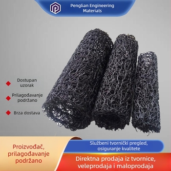 Plastična drenažna cijev s platnenim pokrovom za autoceste, željezničke pruge, tunele i podzemnu drenaciju i filtraciju vode