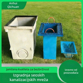 SMC plastični izlaz za kišnicu, plastična prelivna jama od smolasto-betonske smjese, za gradsko skupljanje kišnice