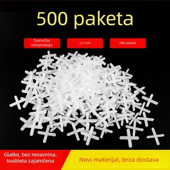 Plastični križići za pločice – poravnanje spojeva i niveliranje pločica
