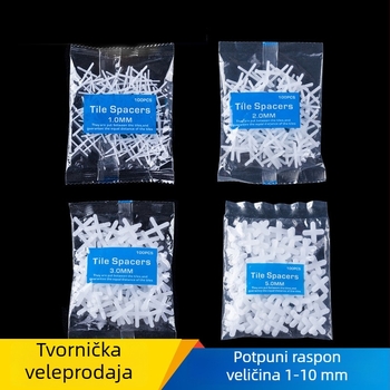 Plastični križići za pločice – poravnanje spojeva i niveliranje pločica