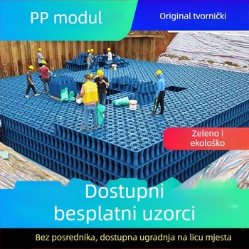 Modul za skupljanje kišnice za Sponge City — PP modul za pohranu vode za komunalno inženjerstvo