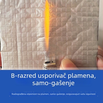 Izolacijska ploča s aluminijskom folijom, gumoplasta ploča za toplinsku i zvučnu izolaciju krova