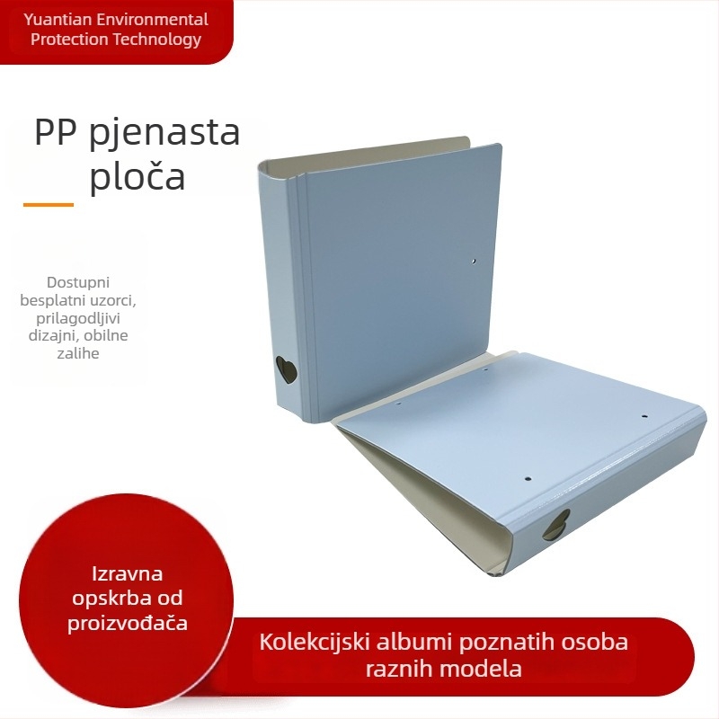 Prilagodljivi PP plastični foto-album za obiteljske fotografije, album s izmjenjivim stranicama
