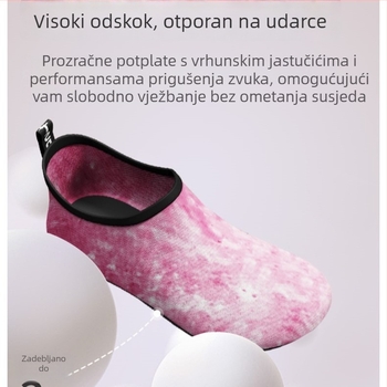 Ženske tenisice za unutarnji fitness i jogu, protuklizne, tihe, meka potplata, za kućnu i plažnu upotrebu