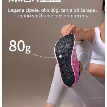 Ženske tenisice za unutarnji fitness i jogu, protuklizne, tihe, meka potplata, za kućnu i plažnu upotrebu