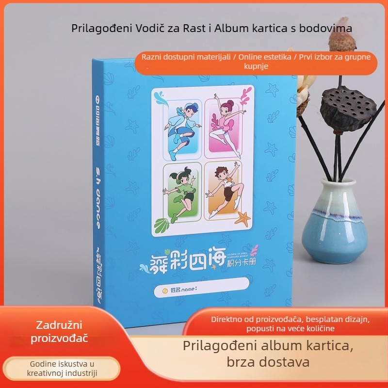 Dnevnik rasta za vrtić i osnovnu školu, album za prikupljanje certifikata s mogućnošću tiska logotipa