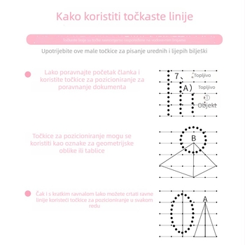 KOKUYO Guoyu spiralni bilježnica s perforiranim stranicama, jednostavan kreativni dizajn