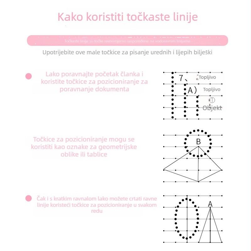 KOKUYO Guoyu spiralni bilježnica s perforiranim stranicama, jednostavan kreativni dizajn