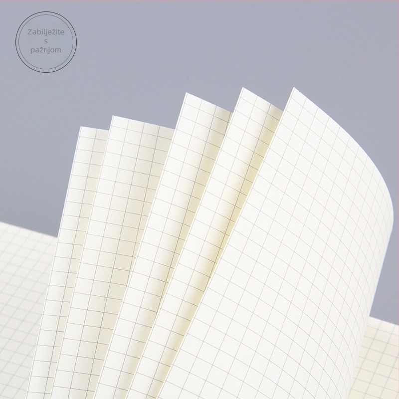 Spiralni dnevnik s minimalističkim dizajnom, veličine A6/A5/B5, 80 stranica, papir 80 g/m², mat PP naslovnica