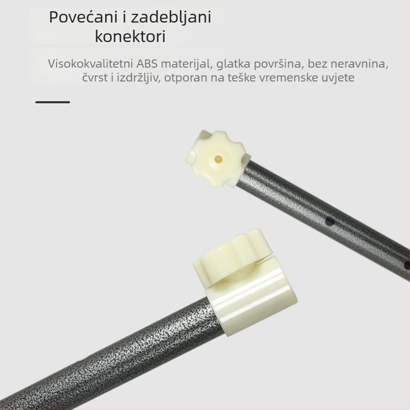 Ogromni vanjski reklamni parasol s UV zaštitom UPF 50+, ručno otvaranje i zatvaranje, mogućnost otiska logotipa