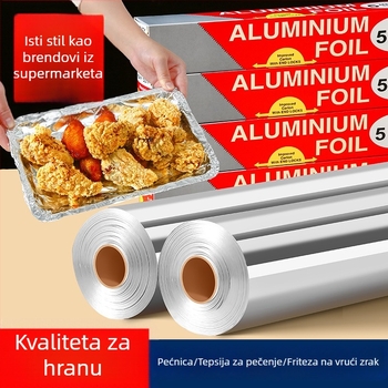 Aluminijska folija za pečenje i roštiljanje