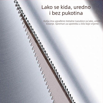 Debeljena aluminijska folija za roštilj, otporna na visoke temperature, hotelska/komercijalna uporaba, ekstra duga rola za pečenje piletine i školjki.