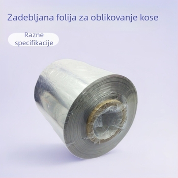 Folia za trajnu i isticanje kose, debeli aluminijski folij za bojanje kose, kutija od 100 g, odstranjivač laka za nokte