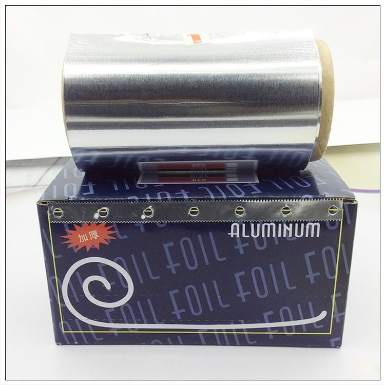 Folia za trajnu i isticanje kose, debeli aluminijski folij za bojanje kose, kutija od 100 g, odstranjivač laka za nokte
