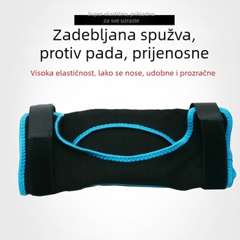 Zaštita koljena za figure skating – unisex za odrasle i djecu, debeli koljeni štit s Velcro trakom