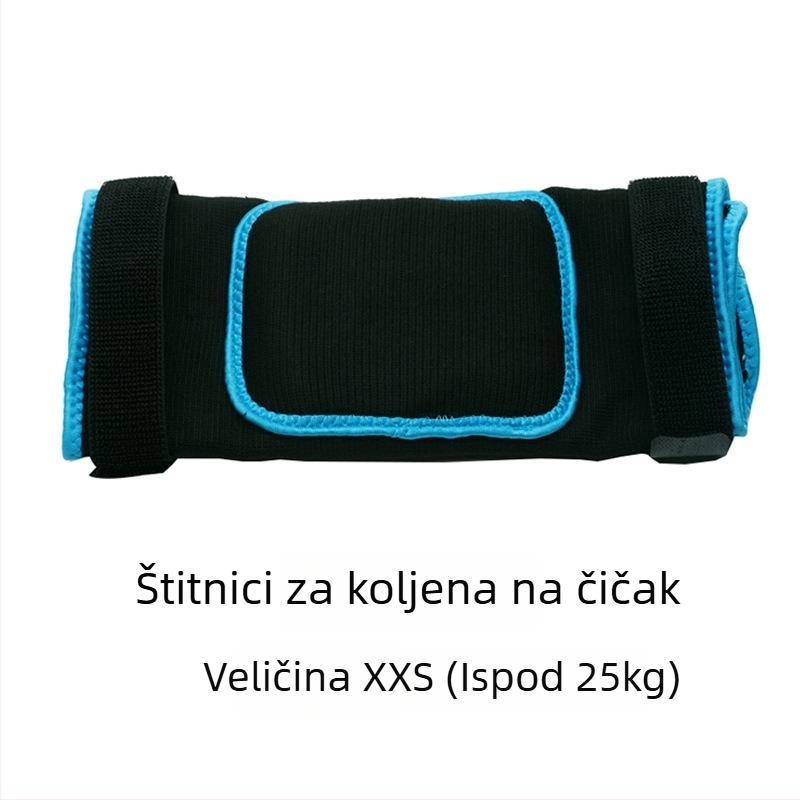 Zaštita koljena za figure skating – unisex za odrasle i djecu, debeli koljeni štit s Velcro trakom