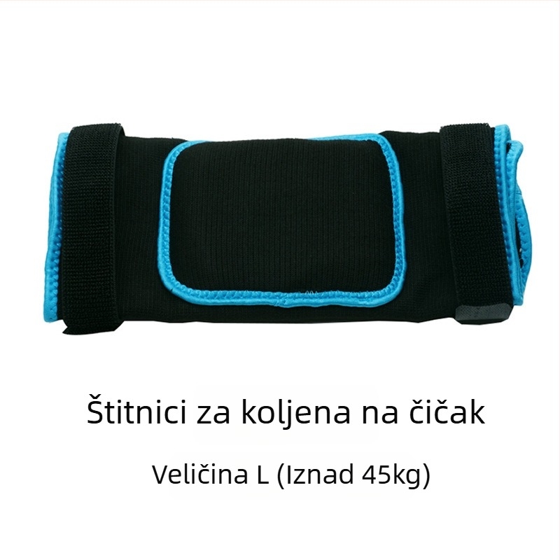 Zaštita koljena za figure skating – unisex za odrasle i djecu, debeli koljeni štit s Velcro trakom