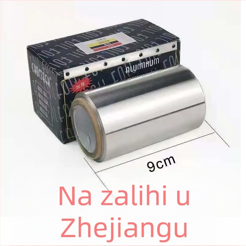 Aluminijska folija za manikuru i frizerske usluge – alat za trajno bojanje i pramenove, debeli aplikator za uklanjanje laka