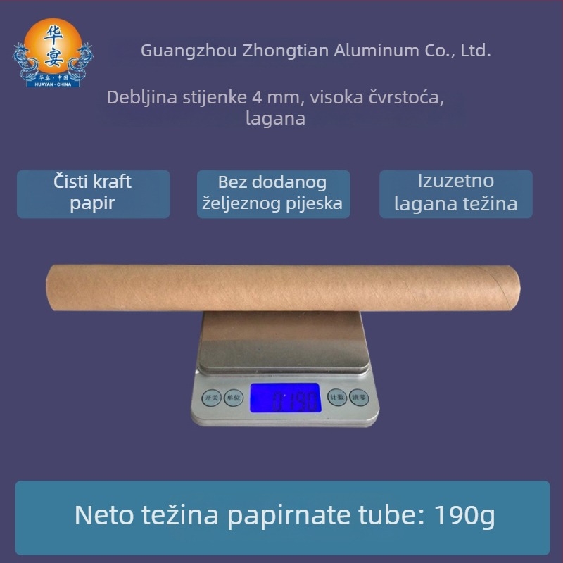 Aluminijska folija za hranu, 18 mm, 100 m × 45 cm, otporna na visoke temperature, jednokratna upotreba