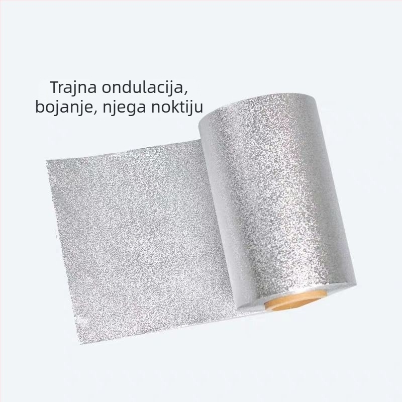 Aluminijska folija za frizerske salone – debela i široka folija za trajnu, bojenje i manikuru