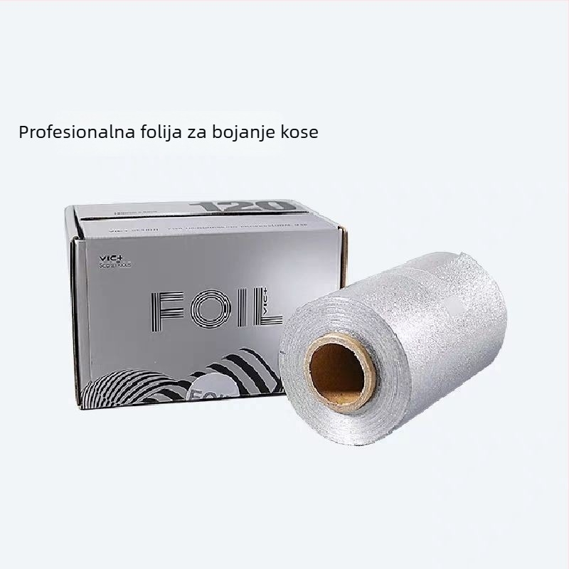 Aluminijska folija za frizerske salone – debela i široka folija za trajnu, bojenje i manikuru