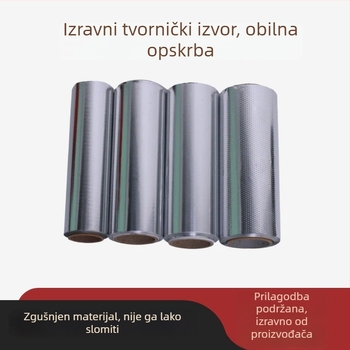 Deblje folije od aluminija za frizersku upotrebu, za trajnu, bojanje i pramenove, širina 12–15 cm
